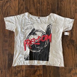 John John Made In Heaven distressed T-shirt